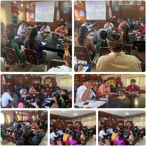 RAPAT KOORDINASI PENYELENGARAAN BULAN BAHASA BALI