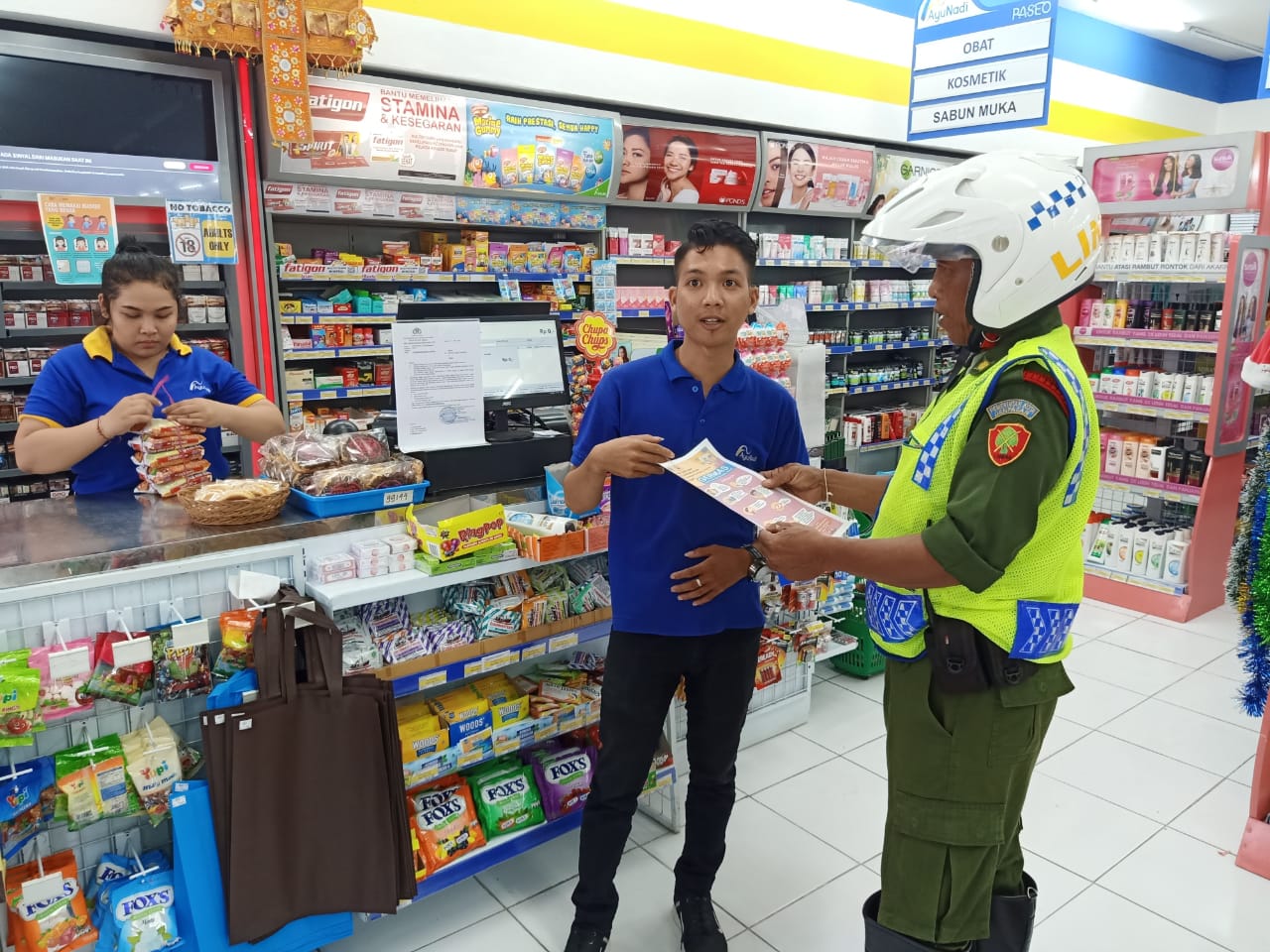 SOSIALISASI GERMAS KE TOKO-TOKO